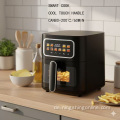 Moderne quadratische Smart-Luftfritteuse